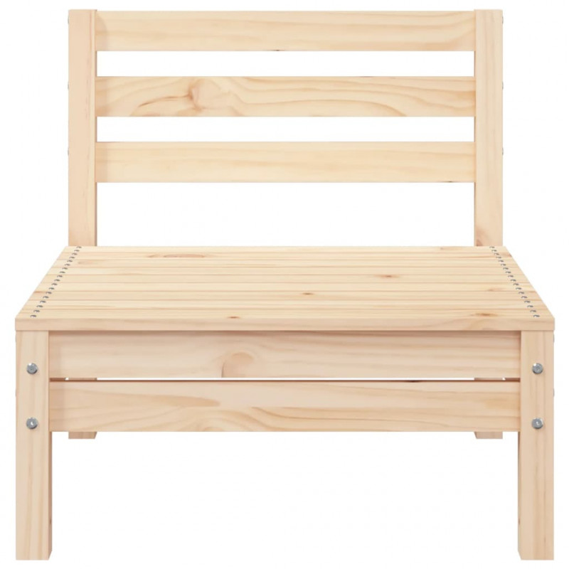 Ogrodowa sofa 3-osobowa, lite drewno sosnowe