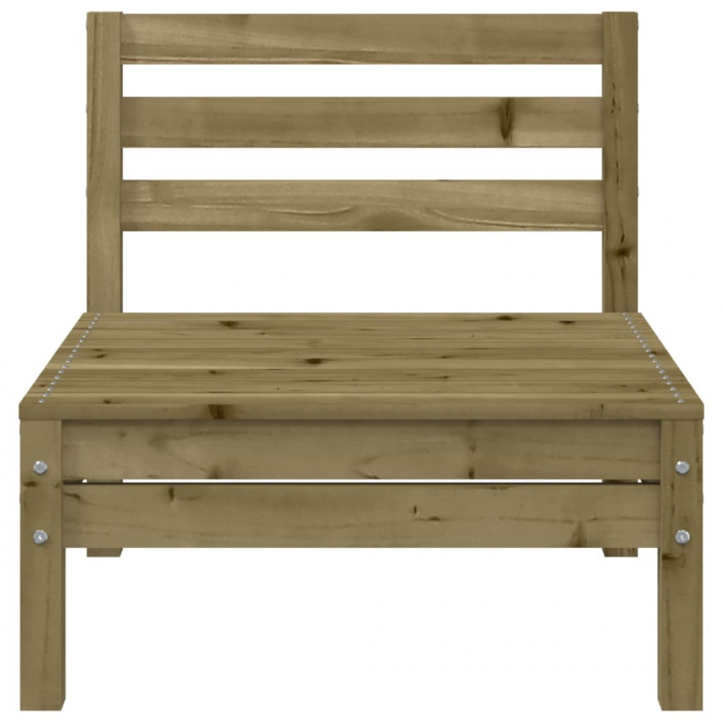 Ogrodowa sofa 3-osobowa, impregnowane drewno sosnowe