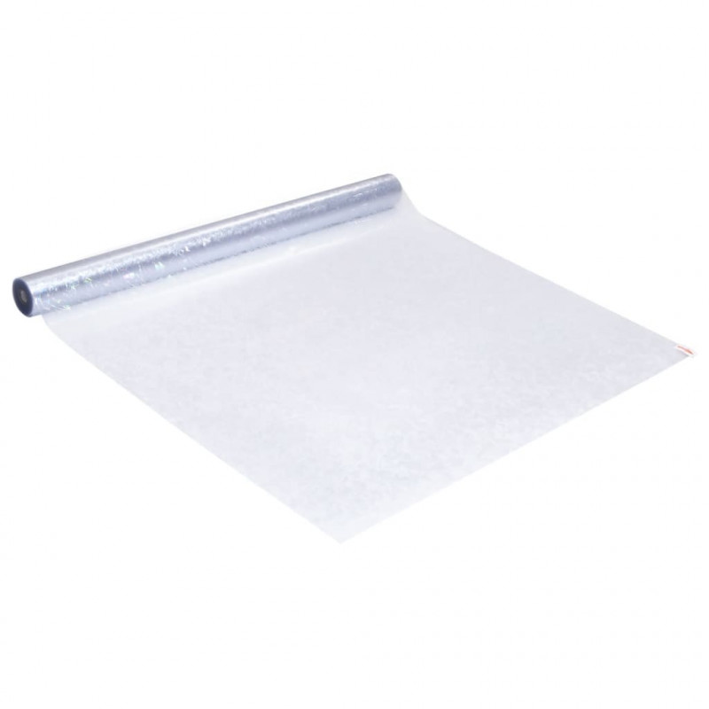 Folia okienna, matowa, tęczowy wzór 3D, 60x2000 cm, PVC