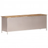 Szafka pod TV, 120x30x40 cm, surowe drewno mango