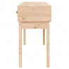Stolik konsolowy, 114x40x75 cm, lite drewno sosnowe