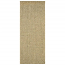 Dywanik, naturalny sizal, 80x200 cm, zielony