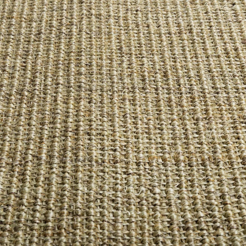 Dywanik, naturalny sizal, 80x200 cm, zielony