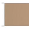 Markiza pionowa, kolor taupe, 60x420 cm, tkanina Oxford