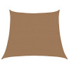 Żagiel przeciwsłoneczny, 160 g/m², taupe, 3/4x3 m, HDPE