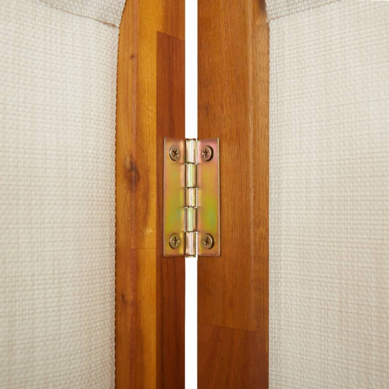 Parawan 3-panelowy, jasnoszary, 210x180 cm