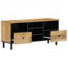 Szafka pod telewizor, 100x33x46 cm, lite drewno mango