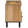 Szafka pod telewizor, 100x33x46 cm, lite drewno mango