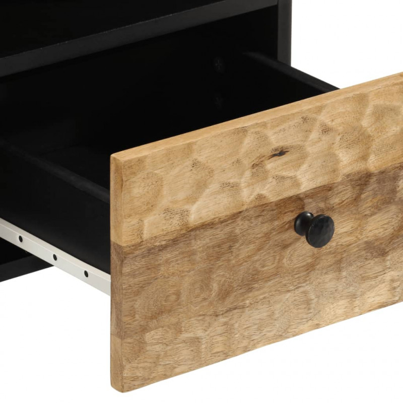 Szafka pod telewizor, 100x33x46 cm, lite drewno mango