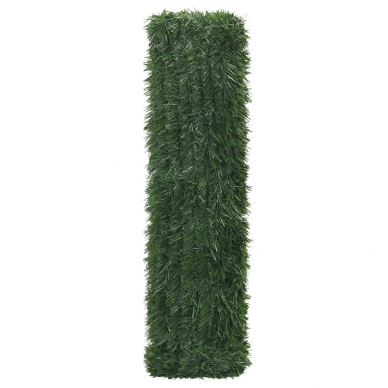 Ogrodzenie ze sztucznej trawy, zielone, 1x10 m