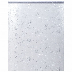 Folia okienna, matowa, wzór w kwiaty, 60x500 cm, PVC