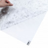 Folia okienna, matowa, wzór w kwiaty, 60x500 cm, PVC