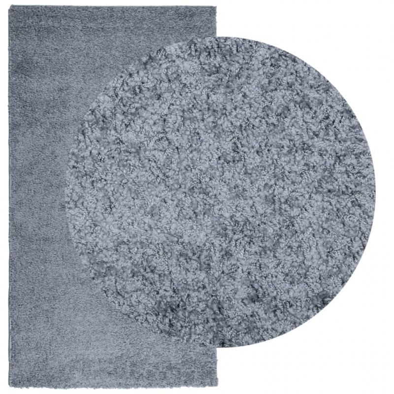 Dywan z długim włosiem PAMPLONA, niebieski, 60x110 cm