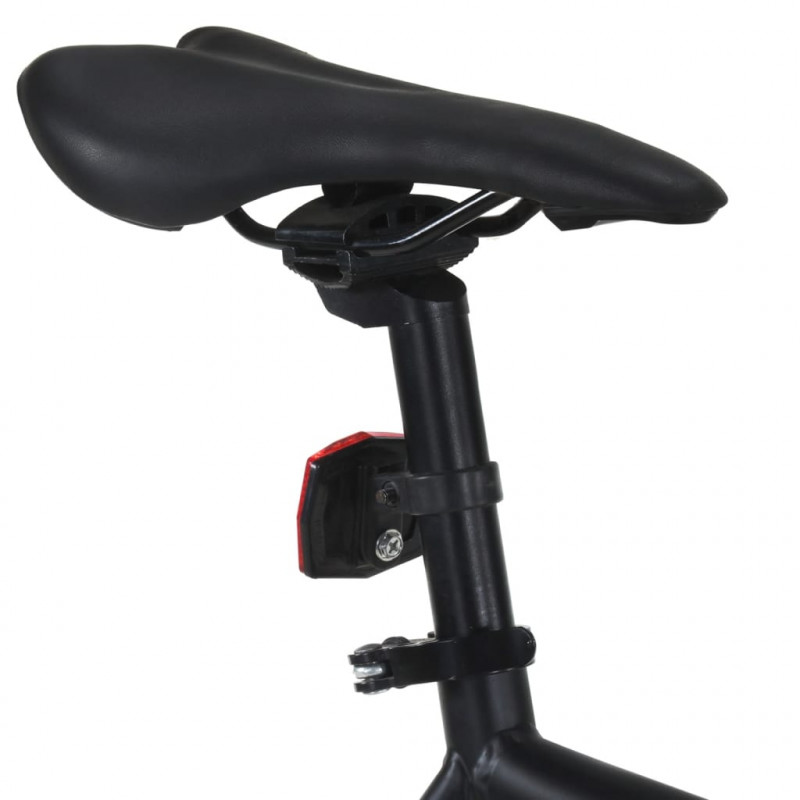 Rower single speed, czarno-zielony, 700c, 51 cm