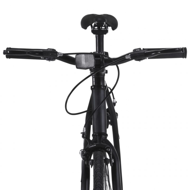 Rower single speed, czarno-zielony, 700c, 59 cm