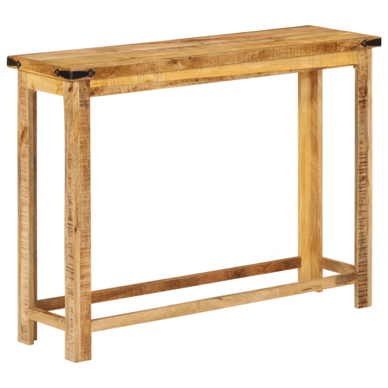 Stolik konsolowy, 100x30x75 cm, lite drewno mango