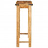 Stolik konsolowy, 100x30x75 cm, lite drewno mango
