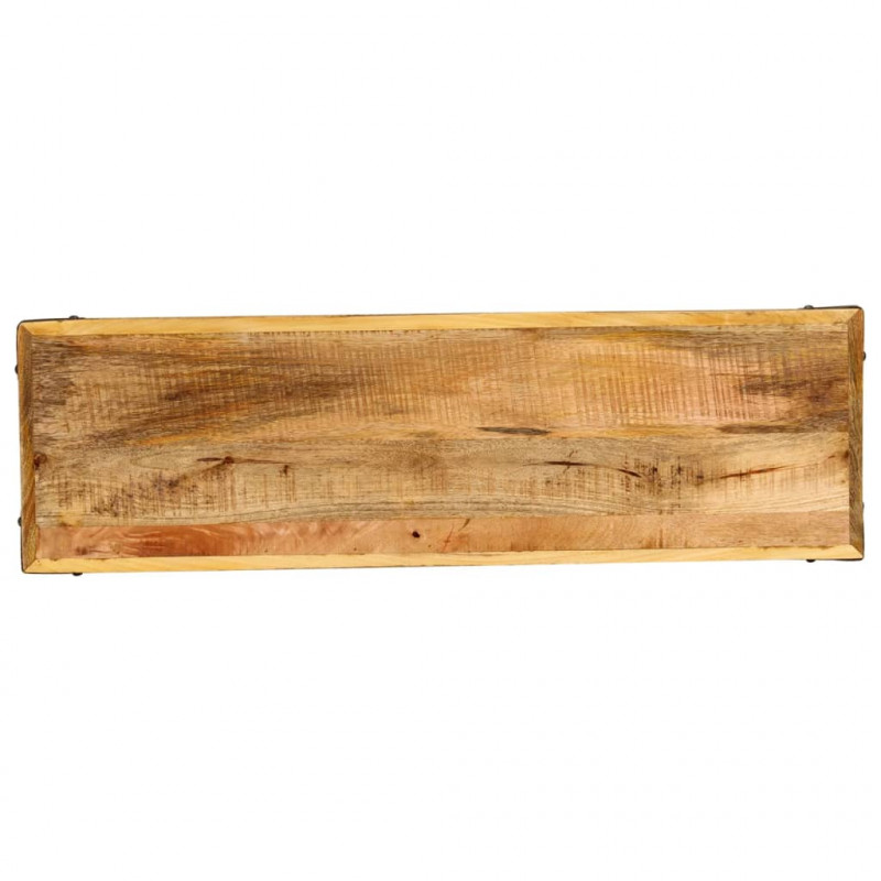 Stolik konsolowy, 100x30x75 cm, lite drewno mango
