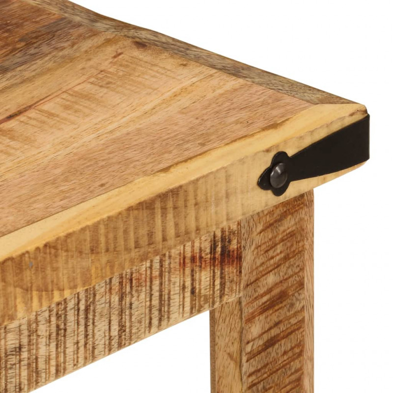 Stolik konsolowy, 100x30x75 cm, lite drewno mango