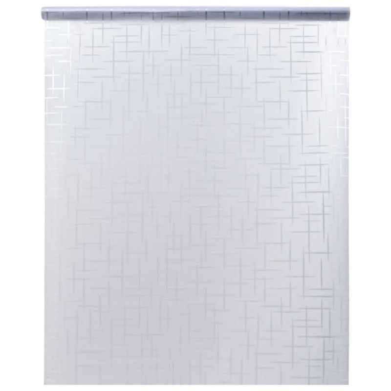 Folia okienna, nieprzezroczysta, wzór w gwiazdy, 45x500 cm, PVC