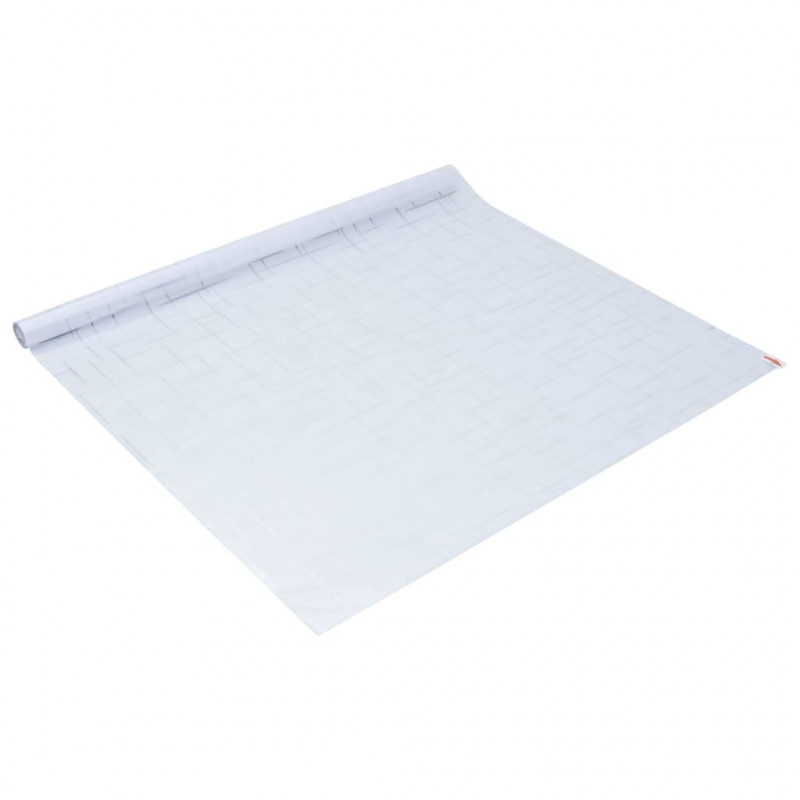 Folia okienna, nieprzezroczysta, wzór w gwiazdy, 45x500 cm, PVC