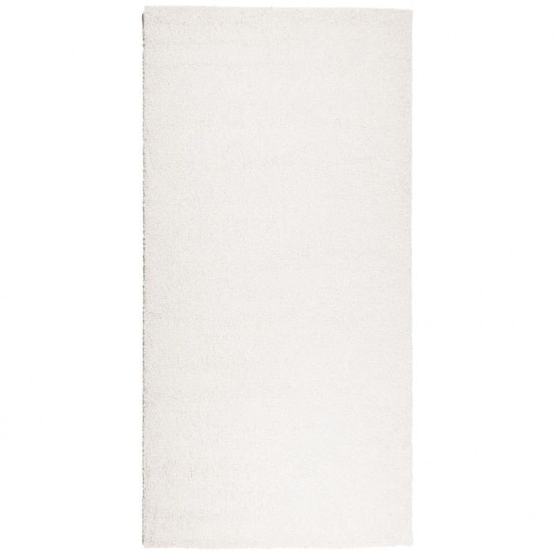 Dywan z długim włosiem PAMPLONA, kremowy, 100x200 cm