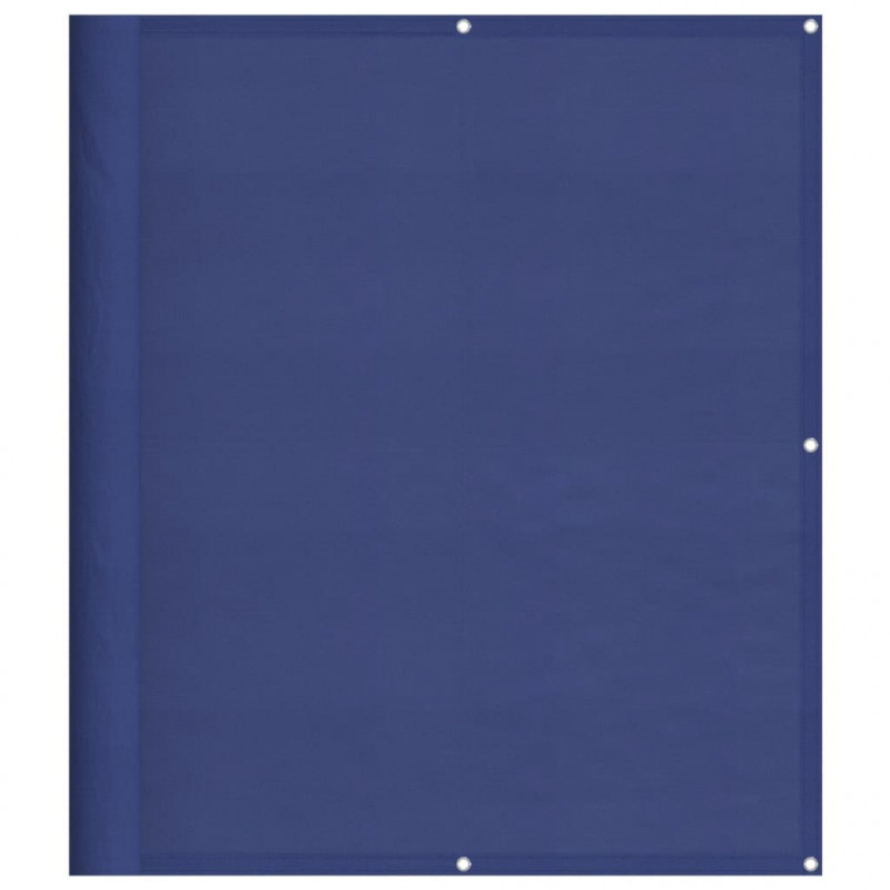 Parawan balkonowy, niebieski, 120x1000cm, 100% poliester Oxford