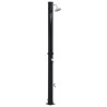 Prysznic solarny, czarny, 220 cm, 20 L