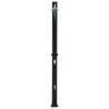 Prysznic solarny, czarny, 220 cm, 20 L