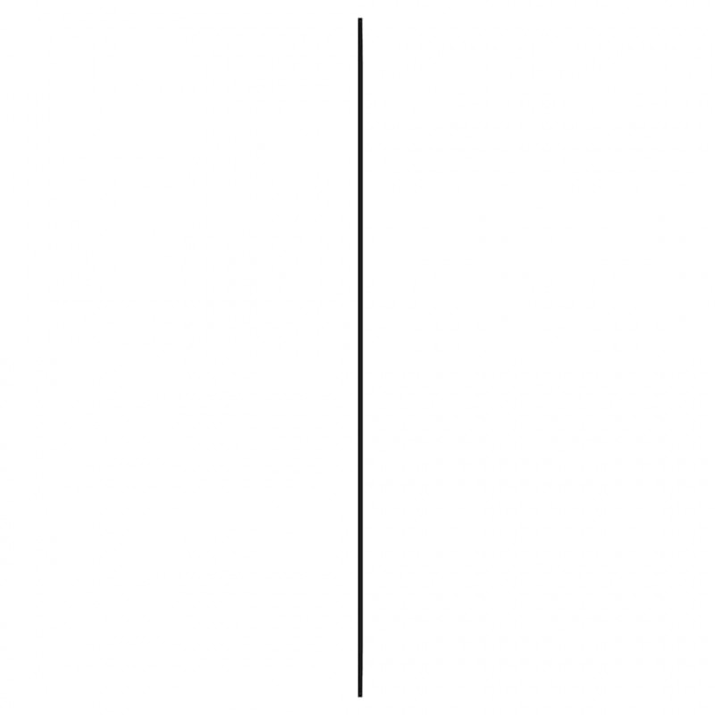 Lustro ścienne, 45x100 cm, szklane, owalne