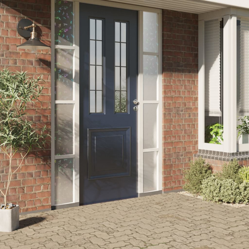 Folia okienna, matowa, tęczowy wzór 3D, 90x1000 cm, PVC