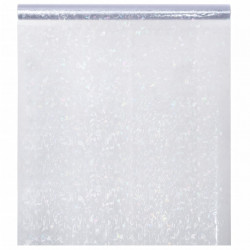 Folia okienna, matowa, tęczowy wzór 3D, 90x1000 cm, PVC