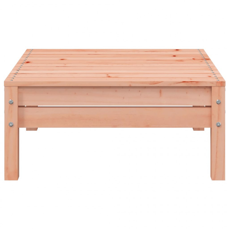Ogrodowa sofa 2-osobowa z podnóżkiem, lite drewno daglezjowe