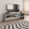 Szafka pod TV, betonowy szary, 120x40x40 cm