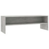 Szafka pod TV, betonowy szary, 120x40x40 cm