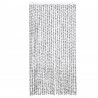 Zasłona przeciwko owadom, jasnoszaro-ciemnoszara, 100x230 cm