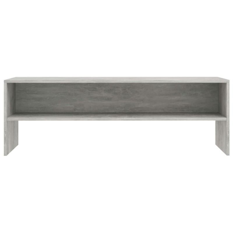 Szafka pod TV, betonowy szary, 120x40x40 cm