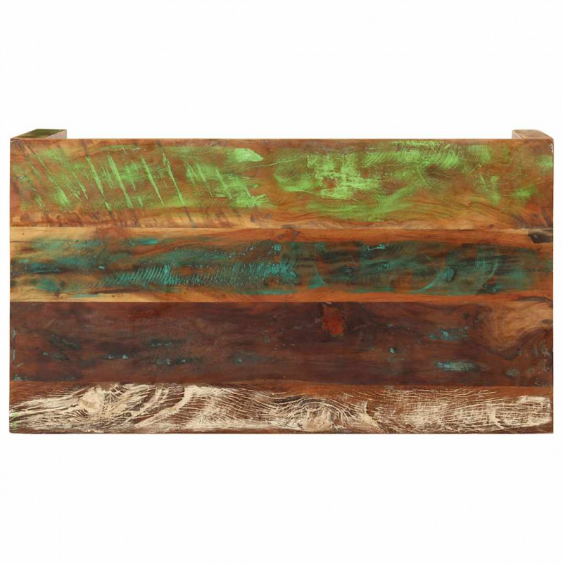 Stolik kawowy, 100x55x40 cm, lite drewno z odzysku