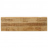 Ławka z naturalną krawędzią drewna, 105 cm, lite drewno mango