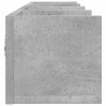 Szafka wisząca, szarość betonu, 99x18x16,5 cm