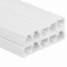 Kanał elektroinstalacyjny, 30x15 mm, 10 m, PVC