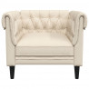 Fotel Chesterfield, obity lnem