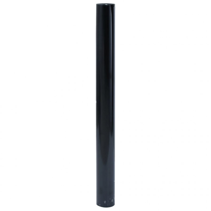Folie okienne, 5 szt., matowe, czarne, PVC