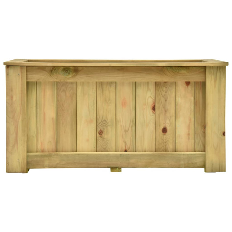 Podniesiona donica, 100x50x50 cm, impregnowane drewno sosnowe