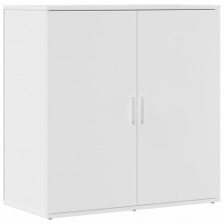 Szafka, biała, 79x38x80 cm, materiał drewnopochodny