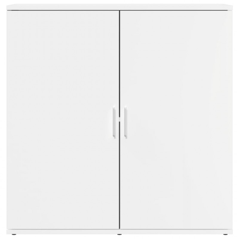 Szafka, biała, 79x38x80 cm, materiał drewnopochodny