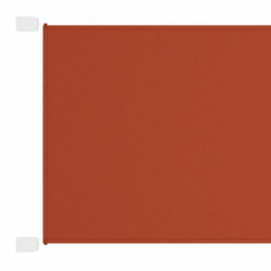 Markiza pionowa, terakota, 140x270 cm, tkanina Oxford