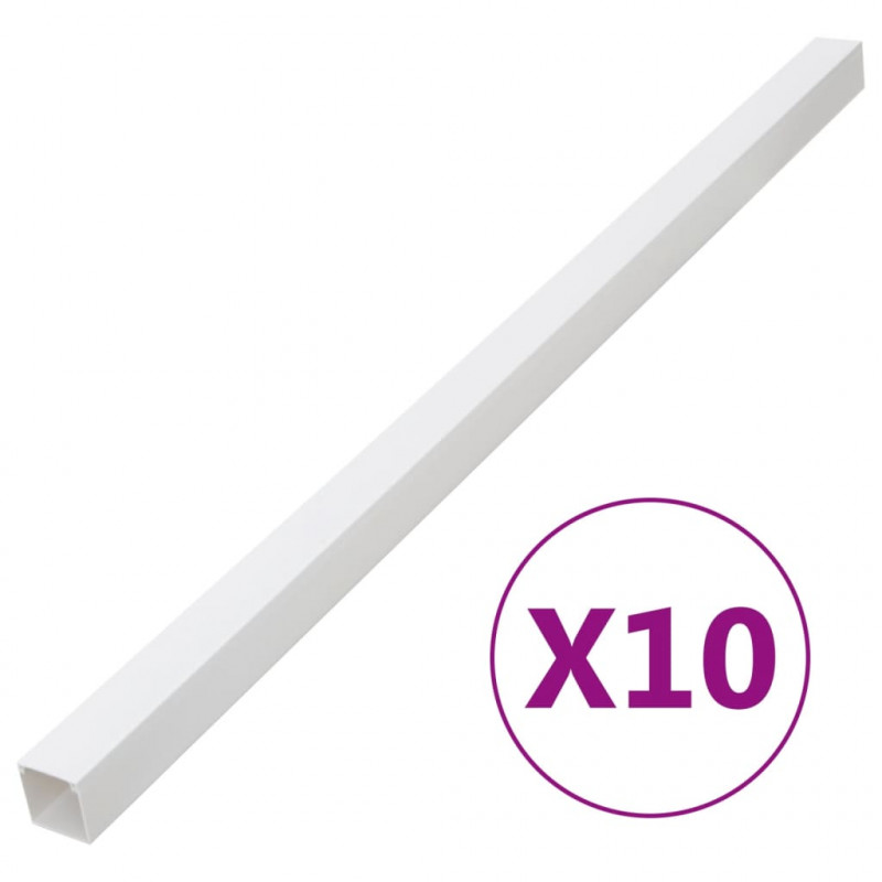 Kanał elektroinstalacyjny, 100x40 mm, 10 m, PVC