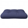 Poduszka na paletę, granatowa, 60x61,5x10 cm, tkanina