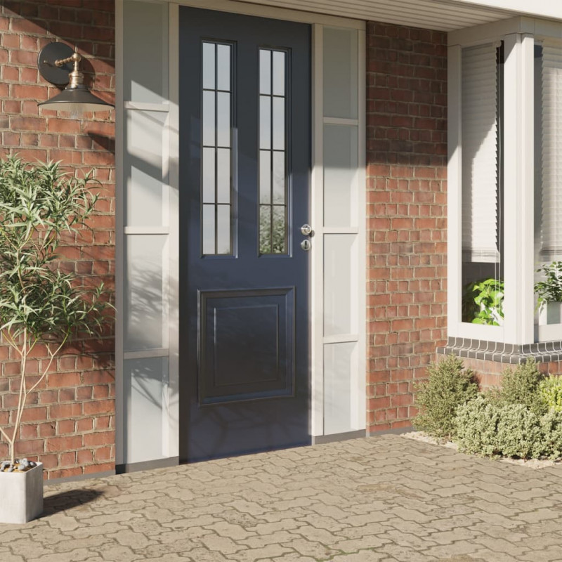 Folie okienne, 3 szt., matowe przezroczyste białe, PVC